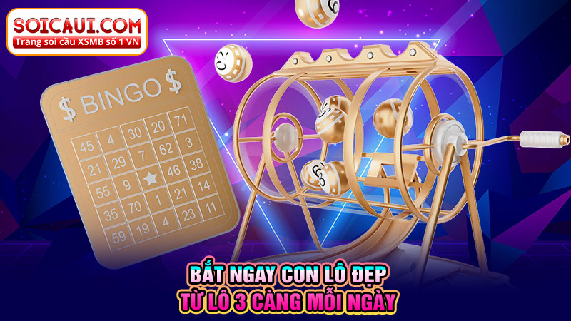 Bắt ngay con lô đẹp từ lô 3 càng mỗi ngày