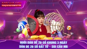 Nuôi dàn đề 20 số khung 3 ngày