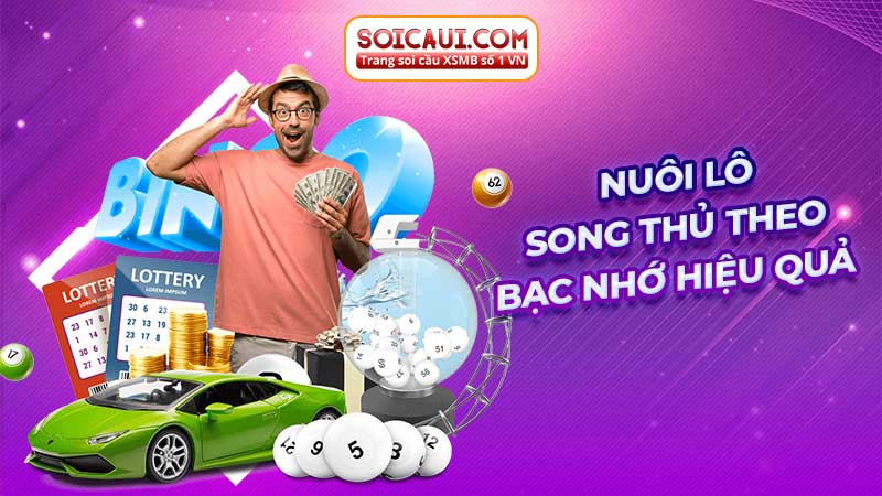 Nuôi lô song thủ theo bạc nhớ hiệu quả