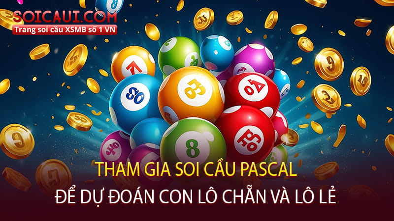 Tham gia soi cầu Pascal để dự đoán con lô chẵn và lô lẻ