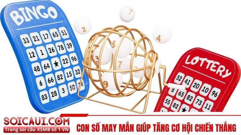 Con số may mắn giúp tăng cơ hội chiến thắng 